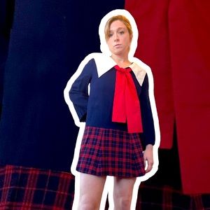 Vintage Midcentury Mod school girl outfit